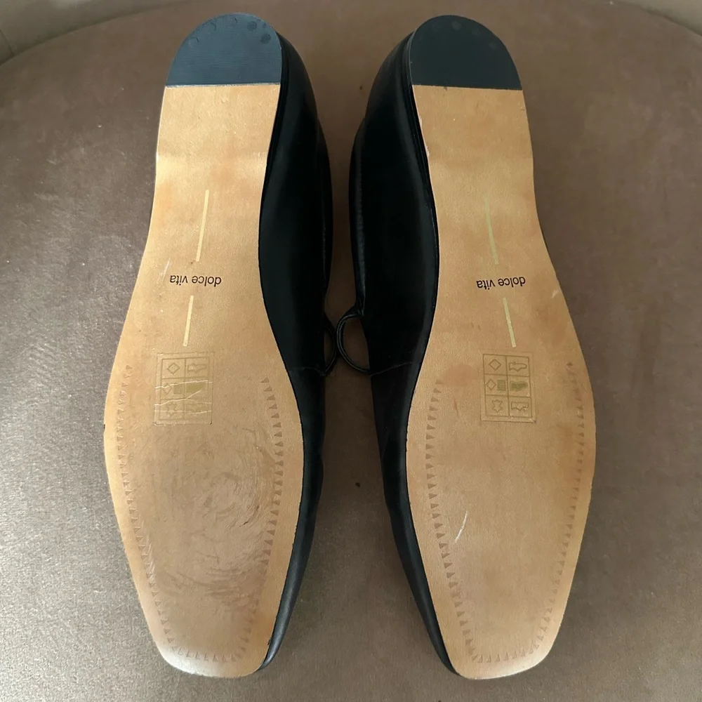 Dolce Vita Reyes Black Mary Jane Flats - Picture 5 of 8